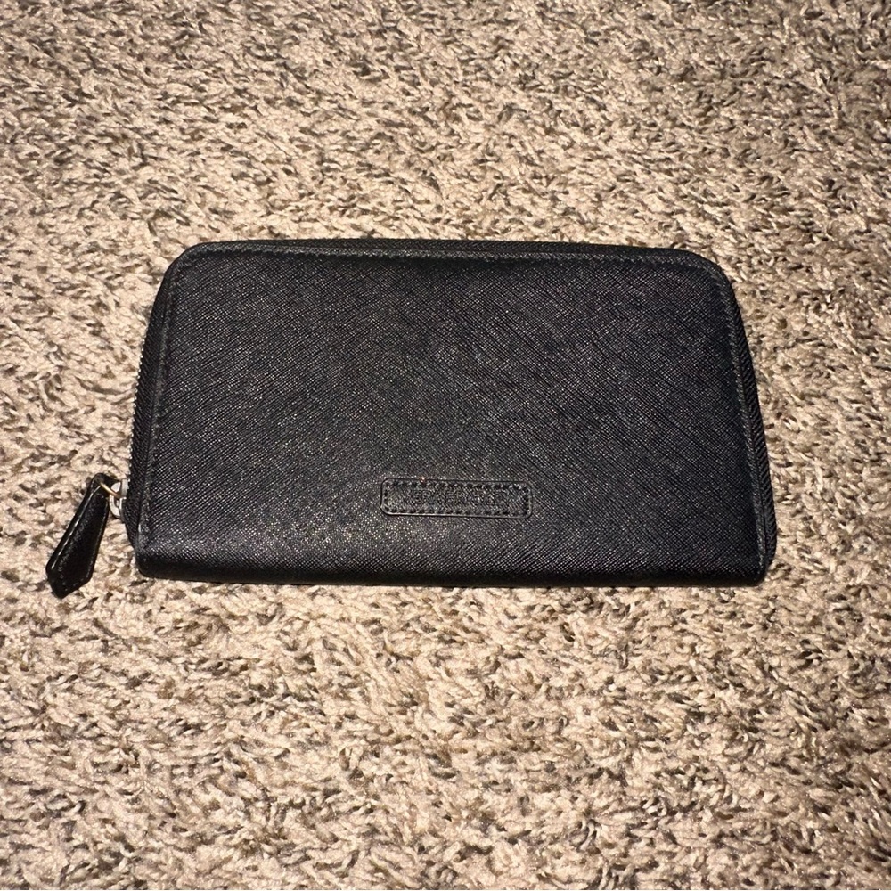 Vera Bradley Black Textured Wallet